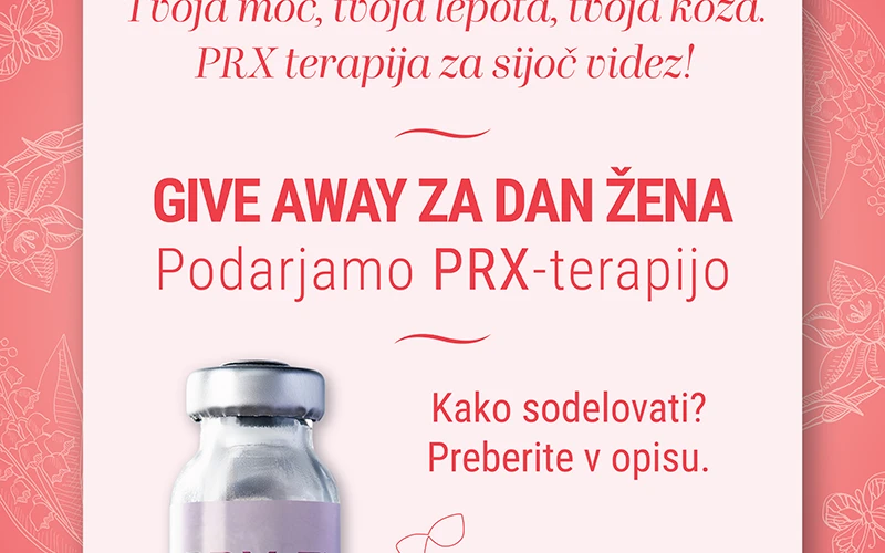 Optocenter | Optika Minus 50 - GIVEAWAY ZA DAN ŽENA – Podarjamo PRX-terapij